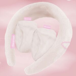 Spa Headband and Wrist Splash Guards Make Up Eraser